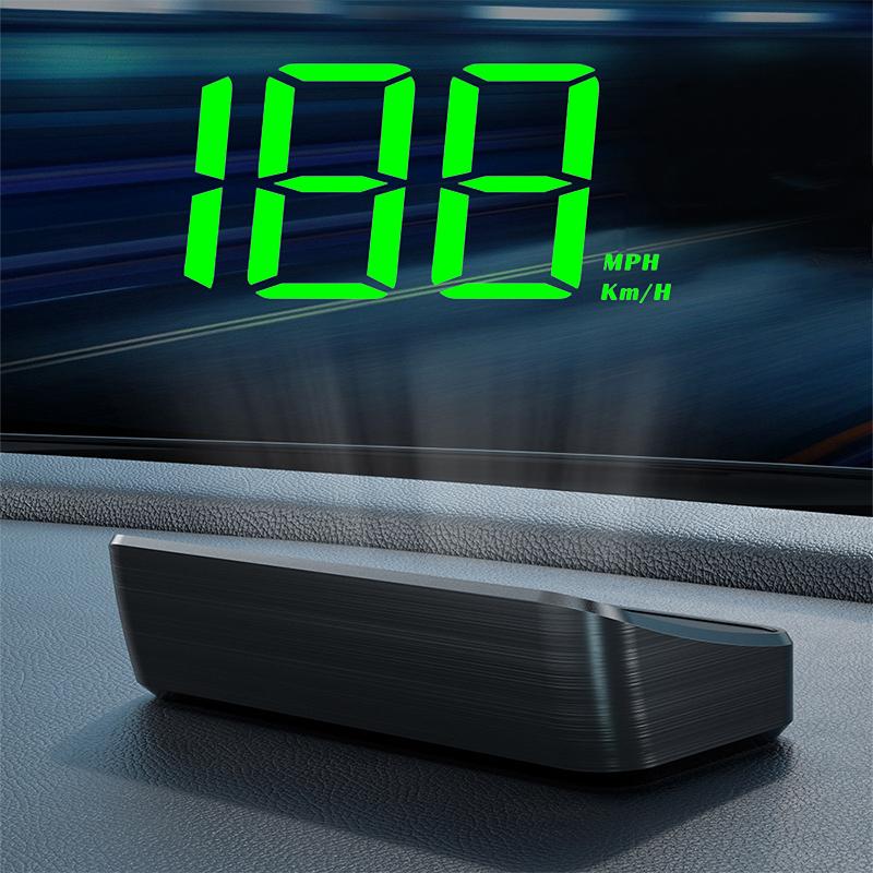Автомобильный спидометр км/ч HUD GPS Head Up Display Цифровой измеритель скорости Проектор на лобовое стекло для транспортных средств Автомобильная электроника Аксессуары