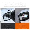 Car Rearview Mirror Block Rainwater Eyebrow Accessories For Lexus LS LC IS350 ES300 GS350 CT200h GX460 LX570 RX500h NX300 UX260