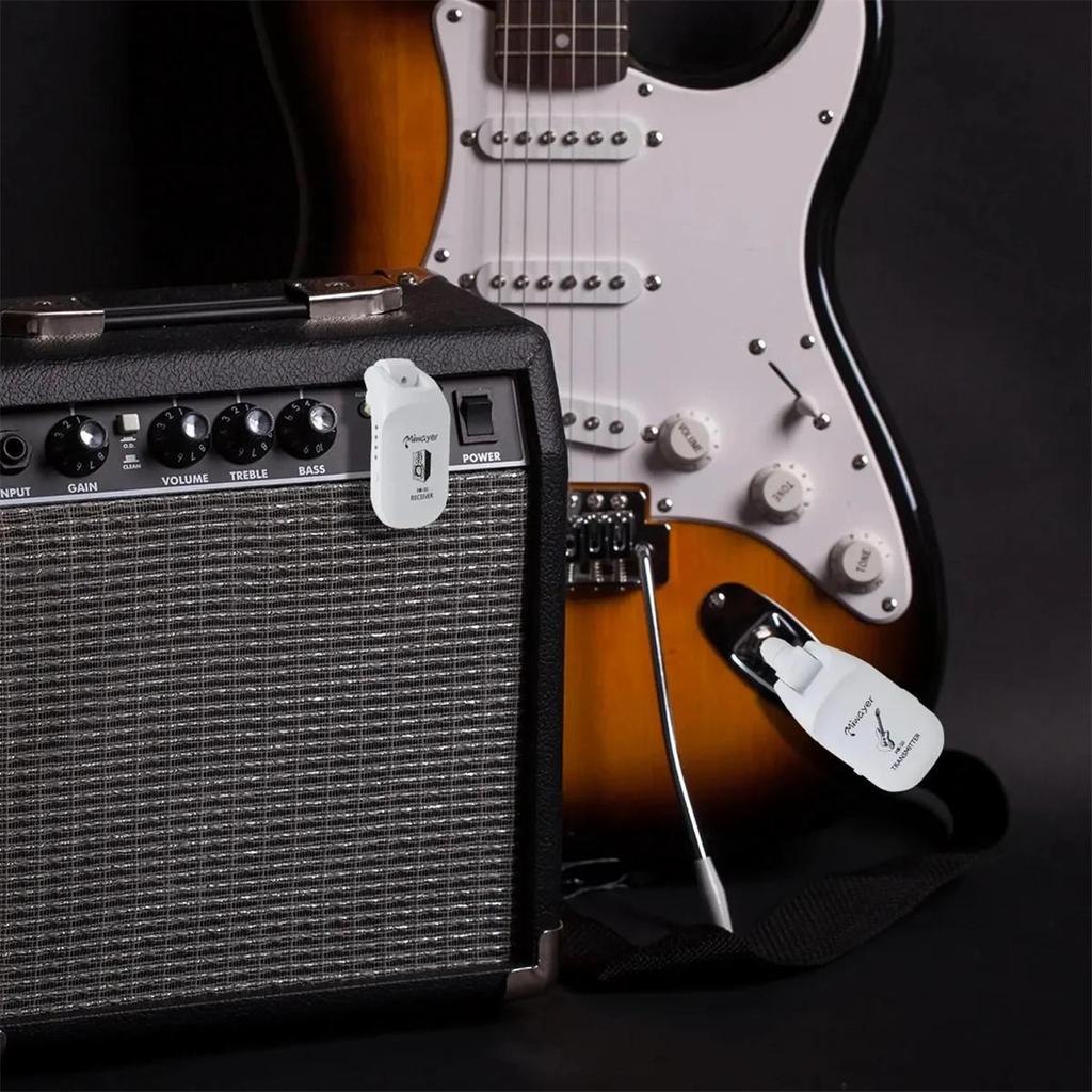 Беспроводная гитарная система HB-10, аудиопередатчик, приемник, перезаряжаемый