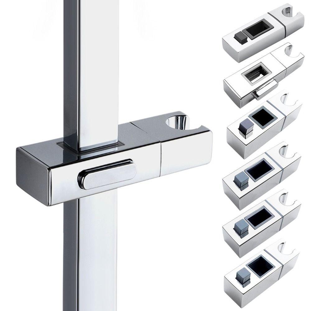 Вращающийся держатель насадки для душа, квадратная труба, кронштейн для рельса, аксессуары для ванной