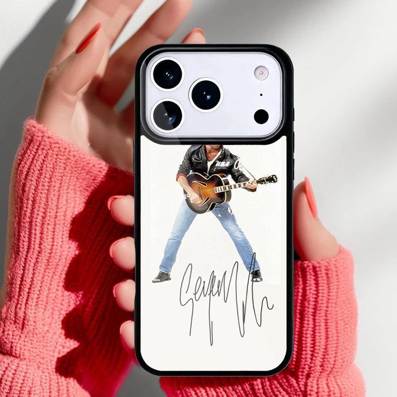 George Michael Handsome Singer Phone Case for iPhone 17 16 15 14 13 Pro Max Back Cover for 12 11 Pro Coque