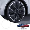 YZ Для Tesla Model 3 Y 2019-2025 Highland Juniper 19/20 дюймов Высокопроизводительное запасное колесо Защитное кольцо ступицы Покрытие диска