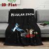 REGULAR SHOW 2D Flat Pattern Flannel Blanket High quality All Seasons Warmth and Comfort Perfect for Christmas Gifts.NMT0928269
