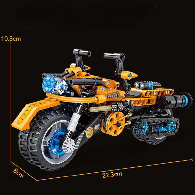 KAZI Двойная вихревая лазерная колесница, боевая машина, мотоцикл, мальчик, строительный блок, игрушка