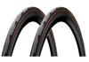 Комплект из двух прозрачных покрышек Continental GRAND PRIX 5000, черные (700x28см) [Импортировано]