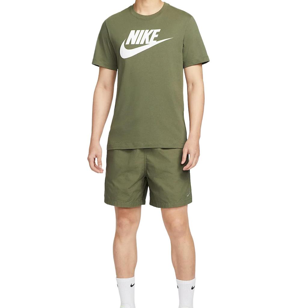 Nike Спортивная футболка мужская Medium Оливково-зеленый AR5005-222