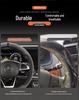 Universal Non-Slip D-Type Car Steering Wheel Cover - All-Season, Sweat-Absorbing Baby Velvet for Men & Women