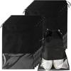 10/5PCS Oversized Non-woven Shoe Bag Waterproof Dustproof Travel Shoes Bag Portable Space-saving Transparent Shoes Organizer