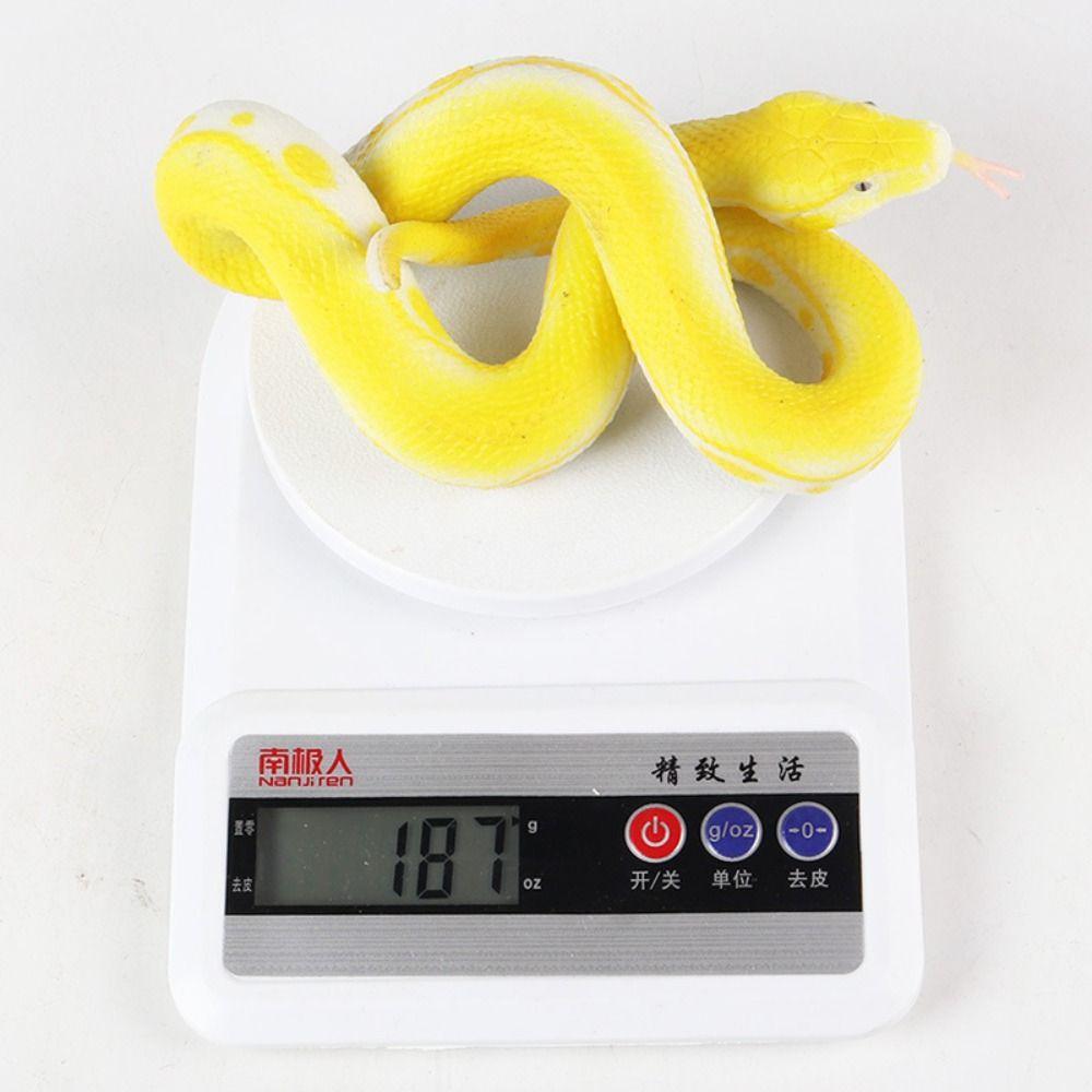 Python Cobra Snake Action Figures Soft TPR Simulation Snake Rattlesnake Model  Halloween Trick