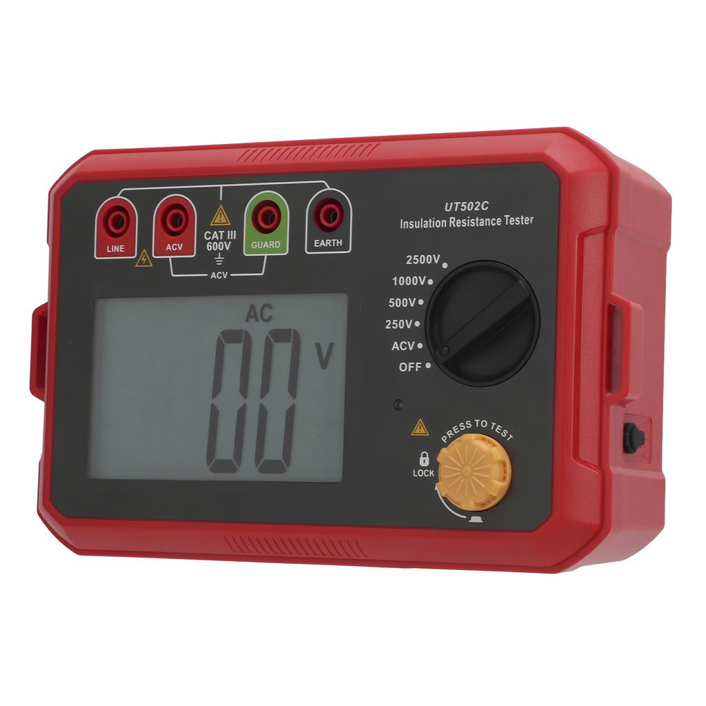 UT502C Insulation Resistance Meter Digital Circuit Leakage Detector Electrical Equipment Test Tool