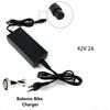 42V 2A Lithium Charger for Smart Electric Balance Wheel,Self Balancing Hover Board