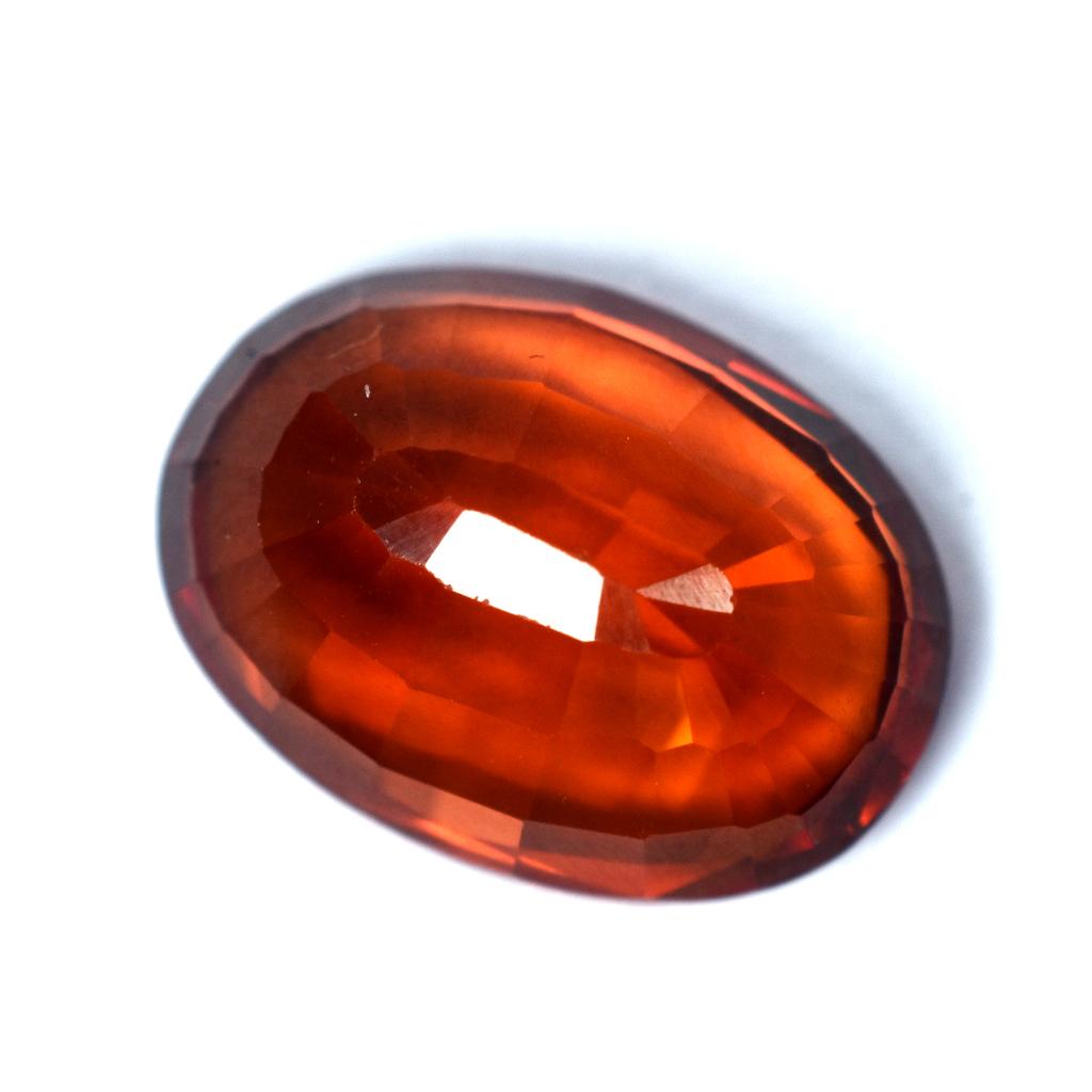 Excellent Natural Orange Sapphire Oval Cut 10.50 Carat Loose Gemstone