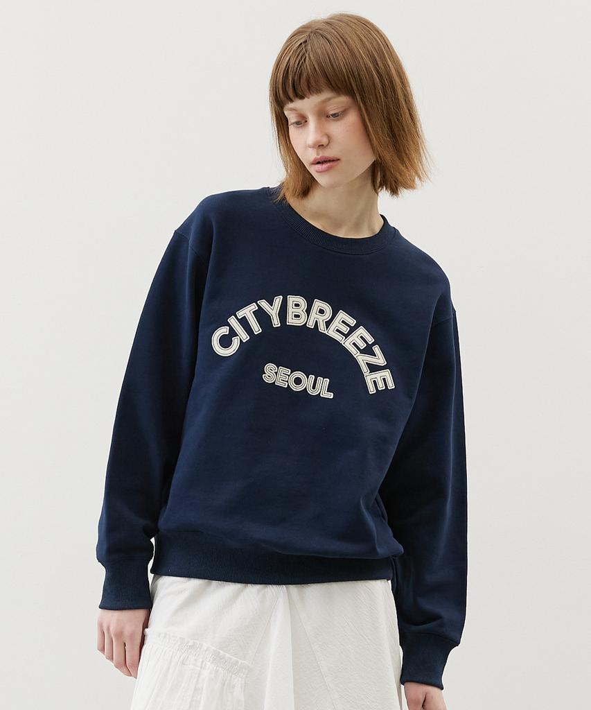CITYBREEZE City Arch Logo Sweatshirt_Navy