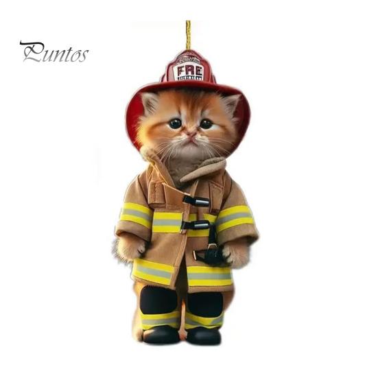 Подвеска в виде кошки, подвесное украшение для автомобиля, реалистичное животное, кошка, зеркало заднего вида, подвесной декор, акриловый автомобильный шарм, подарок на вечеринку и фестиваль для автолюбителей