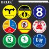 BELIK Emergency Exit Floor Safety Sticker