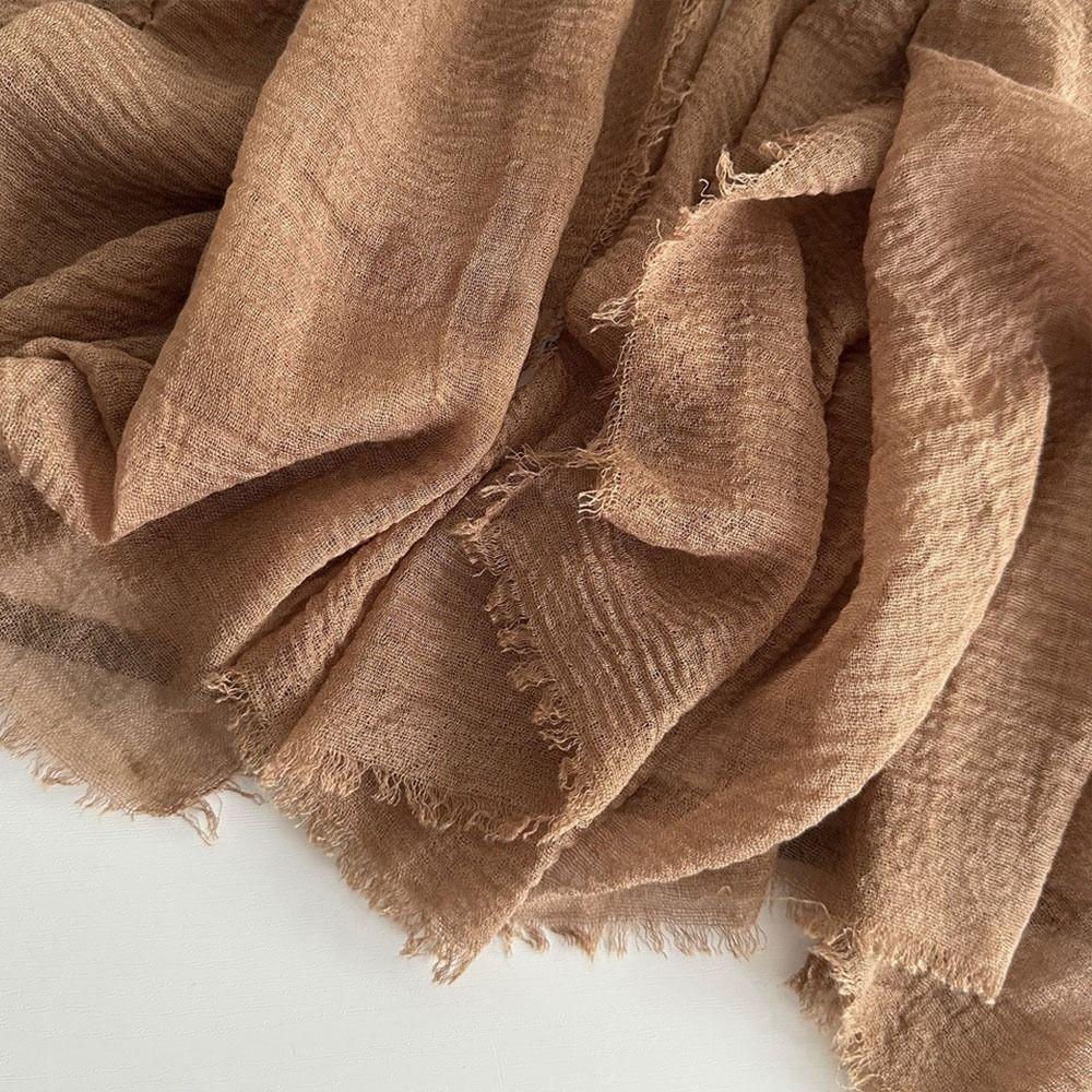 Большой размер тюрбан шаль гофрированная женская шали новый хиджаб капюшон