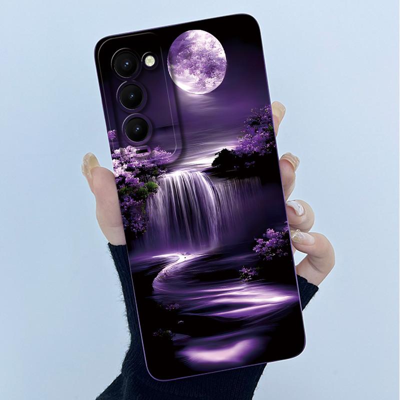 Для Tecno Camon 18 18T 18P 18 Primer Чехол для телефона CH7 CH6 Крышка Модный Простой Масляная живопись Цветочный Мягкий силиконовый чехол Fundas