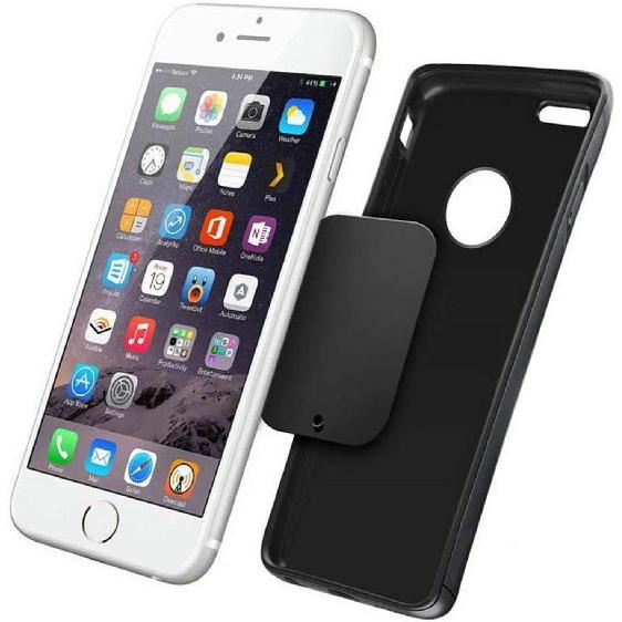 Great 1 Universal Metal Plates with 3M Adhesive for All Magnetic Car Mounts, Cell Phone, Tablet Holder, Cradle-Less, Air Vent Mount, 6 Rectangular, 6
