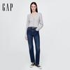 Джинсы женские Gap 728815 прямые средней посадки из стираного денима
