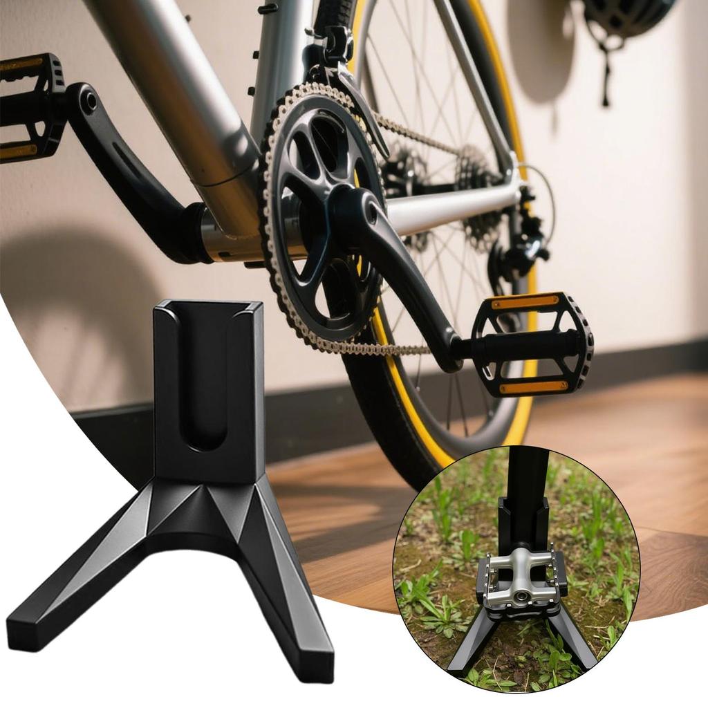 Road Bike Floor Holder Stable Floor Mount Bike Stand Portable Space-Saving Holder Display Accessories for Living Room Home