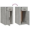 Office Cabinet Concrete Grey 40 x 49 x 75 cm Particleboard