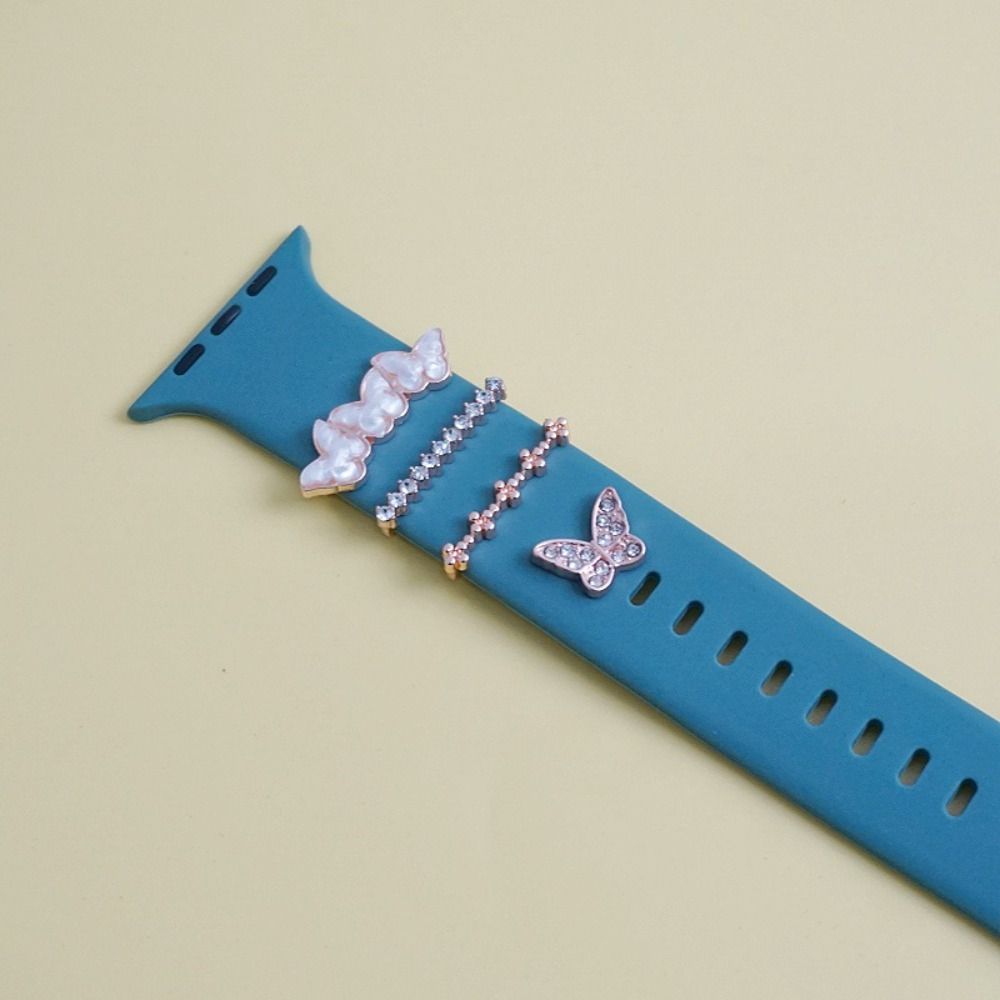 Металлическая декоративная брошь-кольцо Декоративный гвоздь Креативное украшение для ремешка часов Аксессуары для ремешка