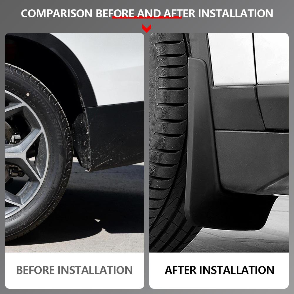 Car Mudguards for BMW X1 F48 2016-2020 2021 Mudflaps 4Pcs Front Back Mud Flap Splash Guards Fender Protector Cover Accessories