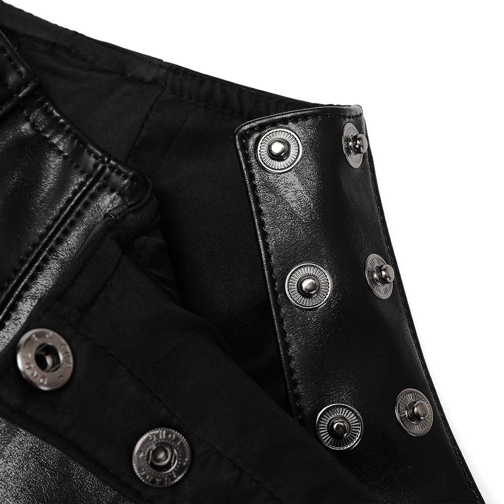 Сумка через плечо из искусственной кожи TEMU Punk для женщин - европейский и американский стиль, аксессуары для сценических доспехов на Хэллоуин