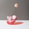 Nordic Colorful Acrylic Vases Desktop Ornaments Art Flower Arrangement Hydroponic Vase Container Living Room Home Decoration