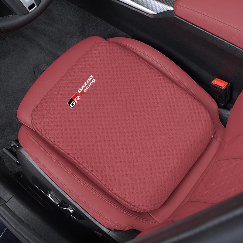 Для Toyota 2026 Горячие Колпаки на Колеса 1 шт. Чехлы на Сиденья Автомобиля Ледяной Шелк Подушка для Увеличения Роста Для Toyota Crown GR Corolla Yaris Aygo Priu