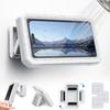 480° Rotatable Shower Phone Case Holder Waterproof Adjustable Wall Mounted Phone Holder for Bathroom Bathtub Kitchen Mirror