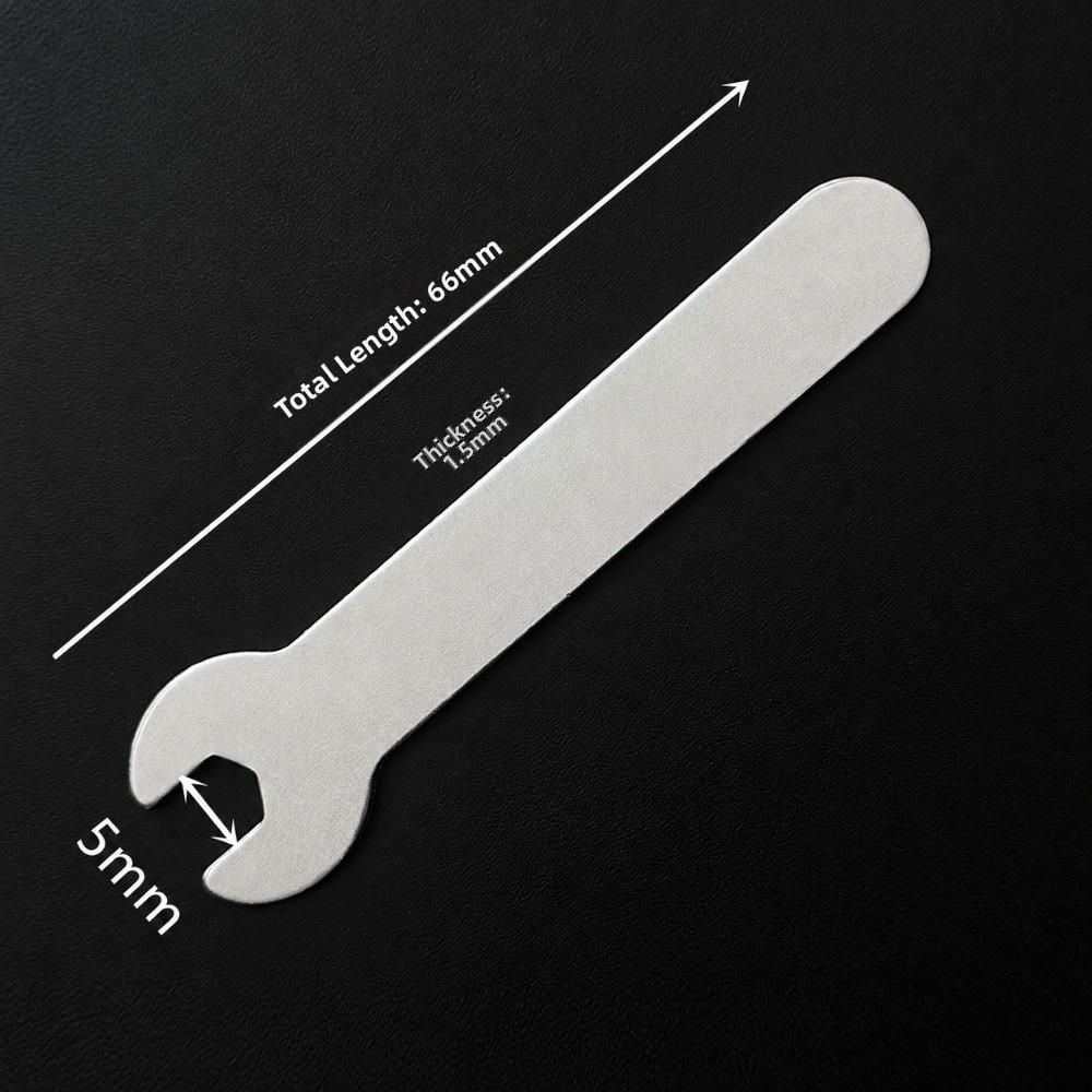 Multifunctional Single Head Wrench Single-End Design Small Wrench for Pipe Maintenance