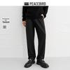PEACEBIRD Men's 3D Jacquard Business Casual Trousers