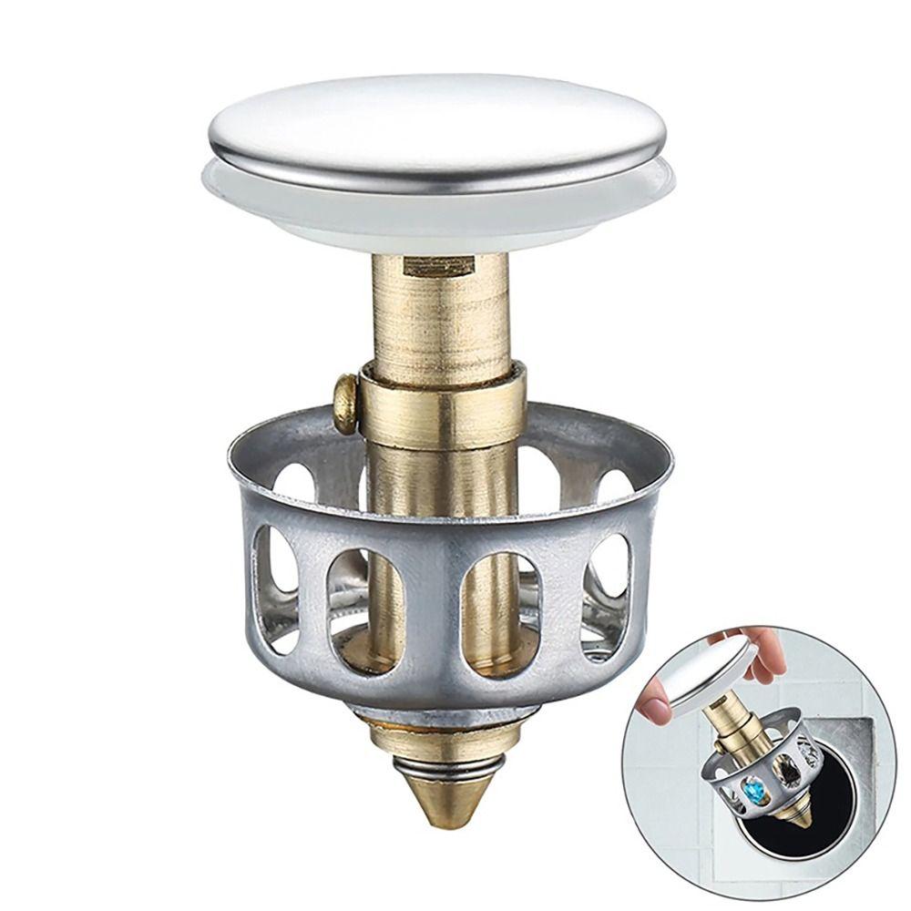 2 шт. Смеситель для ванны, умывальника, пробка для волос, душевая система, пружинный механизм для раковины в ванной