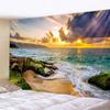 Tropical Beach Tapestry Nordic Style Starry Sky Tapestry Tapestry Bedroom Psychedelic Tapestry