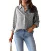 Streetwear Loose Fit Shirt With Long Sleeves For Casual Women