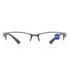 Unisex Business Classic Diopters Men Half Frame Office Women Reading Glasses Trend New Metal  Accessories