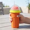 Leak Proof Slushy Maker Cup Large Capacity Ice Cream Maker Cup Food-grade Smoothie Cup  Summer Use