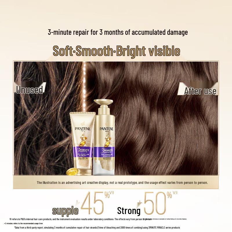 Pantene Шампунь «Чудо за 3 минуты» для восстановления поврежденных волос