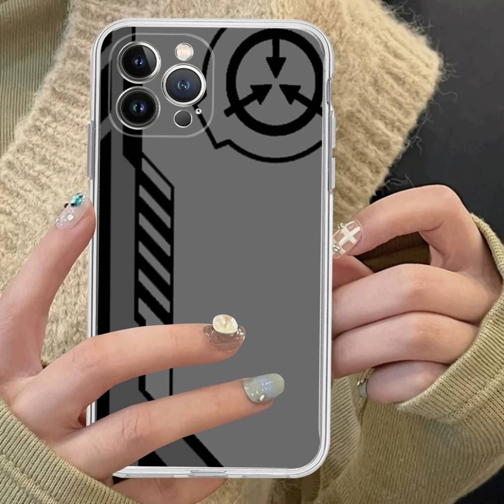 Популярный Sci-Fi Foundation Scp F-Foundation Для IPhone 17 16 15 14 13 12 11 Pro Max Plus Mini Funda Для Прозрачного Чехла