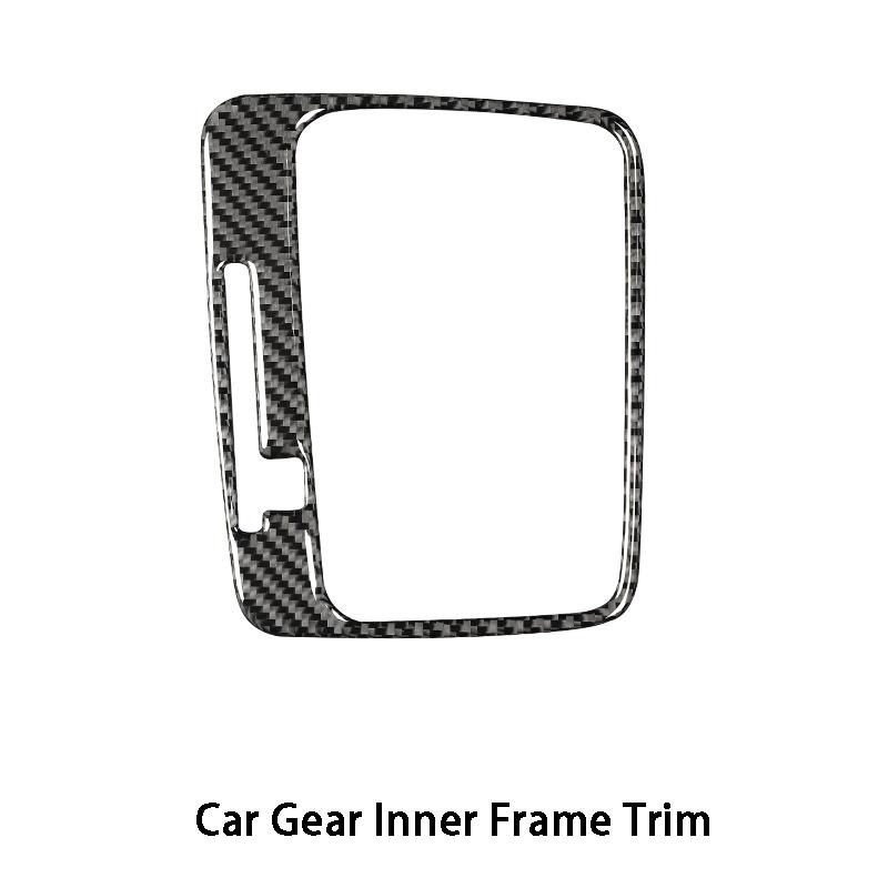 Углеродное волокно, центр управления, воздуховыпускное отверстие, внутренняя отделка, наклейка, украшение, стильные аксессуары для автомобиля Volkswagen Golf 7
