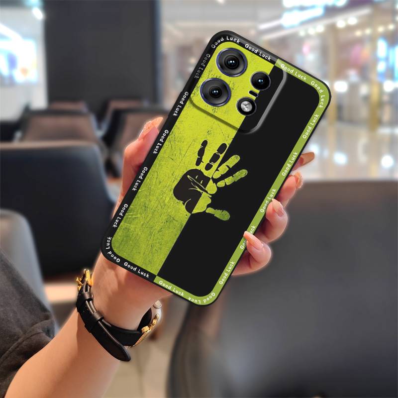 Graffiti Waterproof Phone Case For MOTO Edge50 Pro Soft case Phone Protector Anti-knock TPU Cute Protective Anti-dust