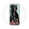 Samsung Galaxy A03 Case Black Horse of the Friesian Breed