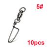 Fishing Line Connector Fishing Accessories Ball Bearing Fishing Swivels Coastlock Snap Connector