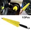 1/3Pcs Sponge Brush Motorcycle Wheel Rims Washer Car Hubcaps Bicycle Dirt Pit Bike Cleaning Tool Wheel Cleaner Brushes