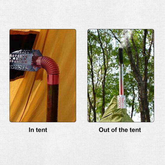 Сетка для дымоходов из нержавеющей стали, противоожоговая, для кемпинга на открытом воздухе, сетка для защиты от ожогов, прочная