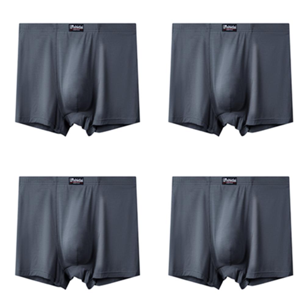 4 шт. Большой размер Мужское нижнее белье Трусы Дышащие трусы Модал Большой размер Боксеры шорты 3XL 4XL 5XL 6XL 7XL 8XL 9XL 10XL 11XL 12XL 13XL