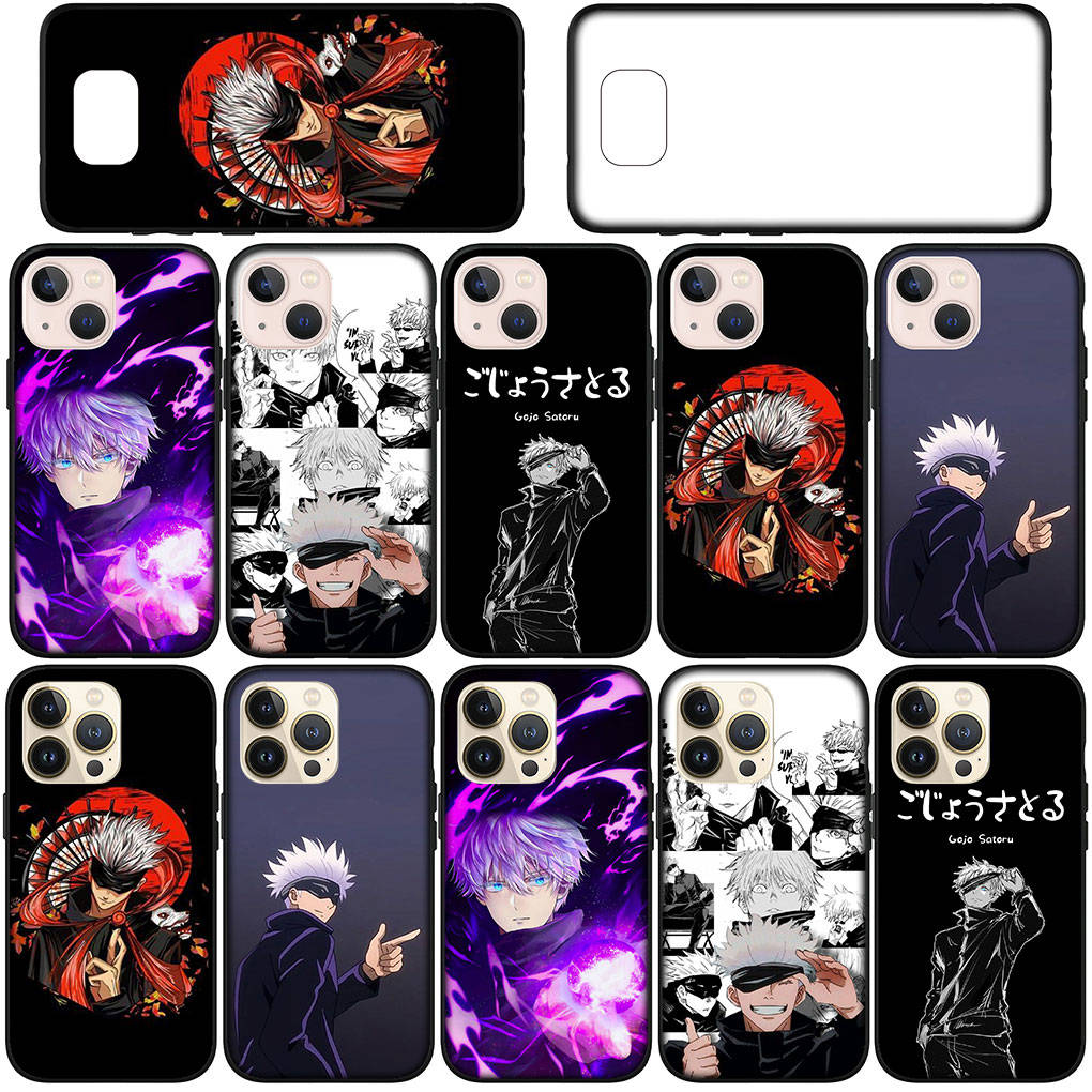 Для iPhone 16 15 Xiaomi Redmi Note 14 13 12 11 Pro Max X 8 16e Samsung Galaxy S25 S24 S23 Moto OPPO Huawei Jujutsu Gojo Satoru Kaisen Cool Phone Case