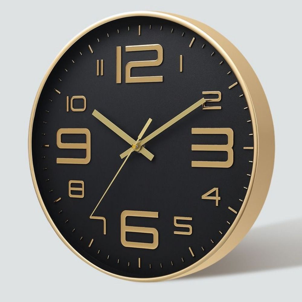Unique Digital Clock Mute Wall Hanging Clock Minimalist Nordic Wall Clock Home