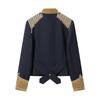  European and American style, new women's clothing, fashionable, casual, versatile, fashionable, bright silk embroidered coat